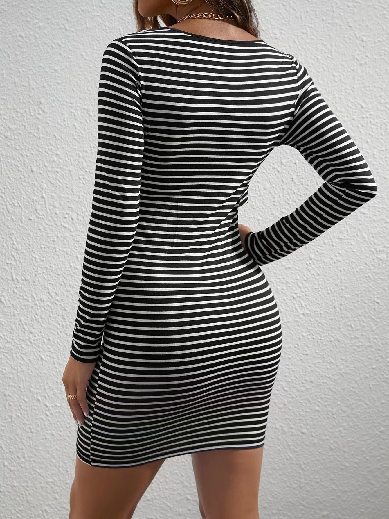 Nursify Mama – Striped Maternity Dress