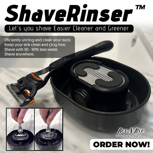 ShaveRinser™ - Easier Cleaner Greener