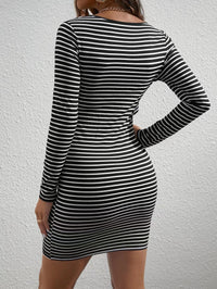 Nursify Mama – Striped Maternity Dress
